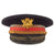 Original U.S. Pre Vietnam War Era Infantry and Artillery Officers’ Dress Blues Peaked VIsor - 2 Items Original Items