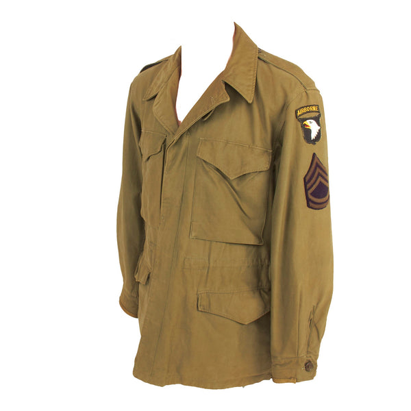 Original U.S. WWII 101st Airborne Division M-1943 M43 Field Jacket ...