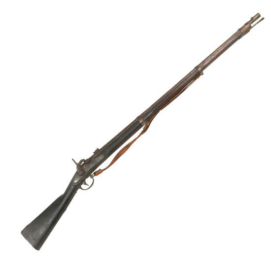 Original U.S. Springfield Model 1822 Musket by Springfield Armory Dated 1829 with Civil War Era Sling - Converted to Percussion Rifle in 1861 by New Jersey