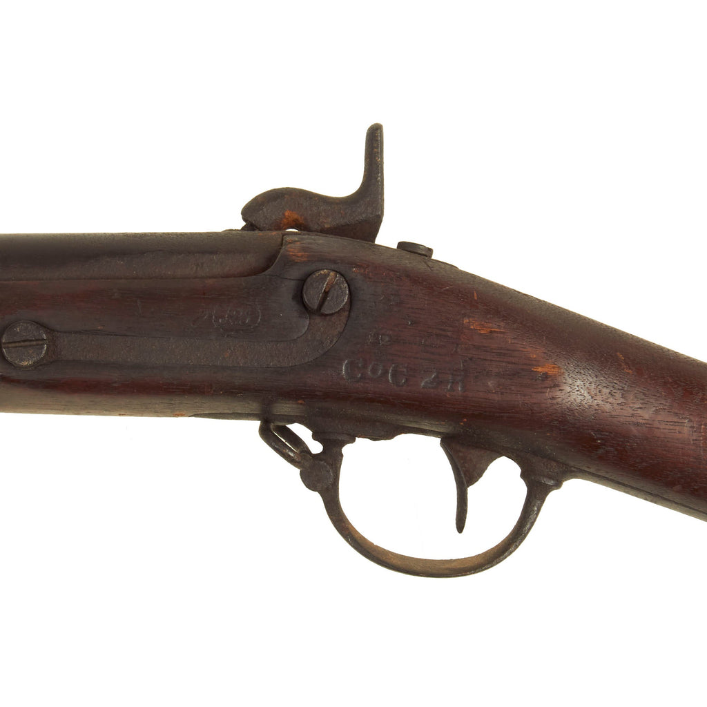 Original U.S. Civil War Springfield M1842 Shortened Percussion Musket ...