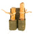 Original Vietnam War NVA / VC North Vietnamese Inert Full Wooden Training ChiCom Stick Fragmentation Grenade Set with Carrier Pouch