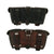 Original German WWII Naval Black Leather Mauser 98k Triple Pouch Lot with Kriegsmarine Markings Dated 1938 & 1940 - 2 items