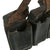 Original German WWII Naval Black Leather Mauser 98k Triple Pouch Lot with Kriegsmarine Markings Dated 1938 & 1940 - 2 items