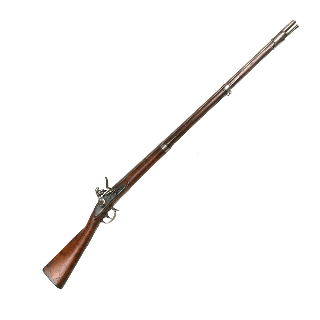 Original U.S. Springfield Model 1835 Flintlock Musket by Springfield Armory - dated 1836 and 1837 Original Items
