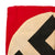 Original German WWII NSDAP Double Sided National Political Flag Cutoff Center Insignia Section - 20 ½" x 22"