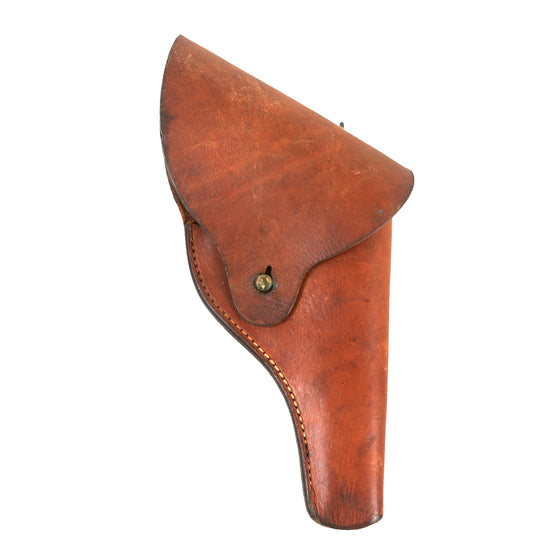 Original U.S. WWII Leather Smith & Wesson .38 “Victory” Revolver Holster