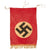 Original German WWII Dated USGI Bring Back NSDAP National Socialist Party Fringed Podium Banner - 31" x 22" Original Items