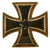 Original German WWII Iron Cross First Class 1939 EKI with Vertical Pinback - Unmarked Original Items