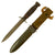 Original U.S. WWII Blade Marked Second Pattern M3 Fighting Knife by Imperial Knife Co. with Updated M8 Scabbard Original Items