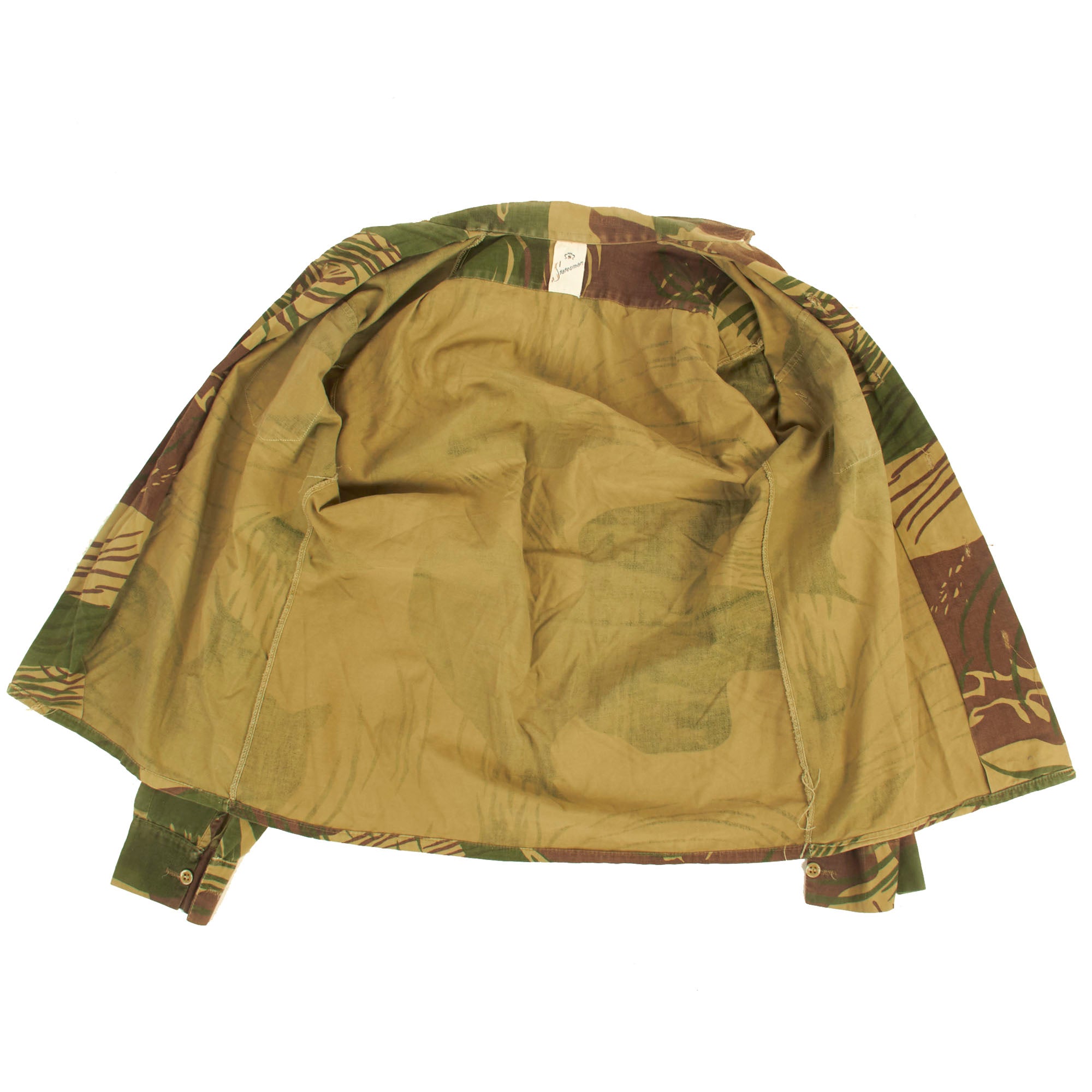 Rhodesian Army Brushstroke Camouflage Shirt by Statesman