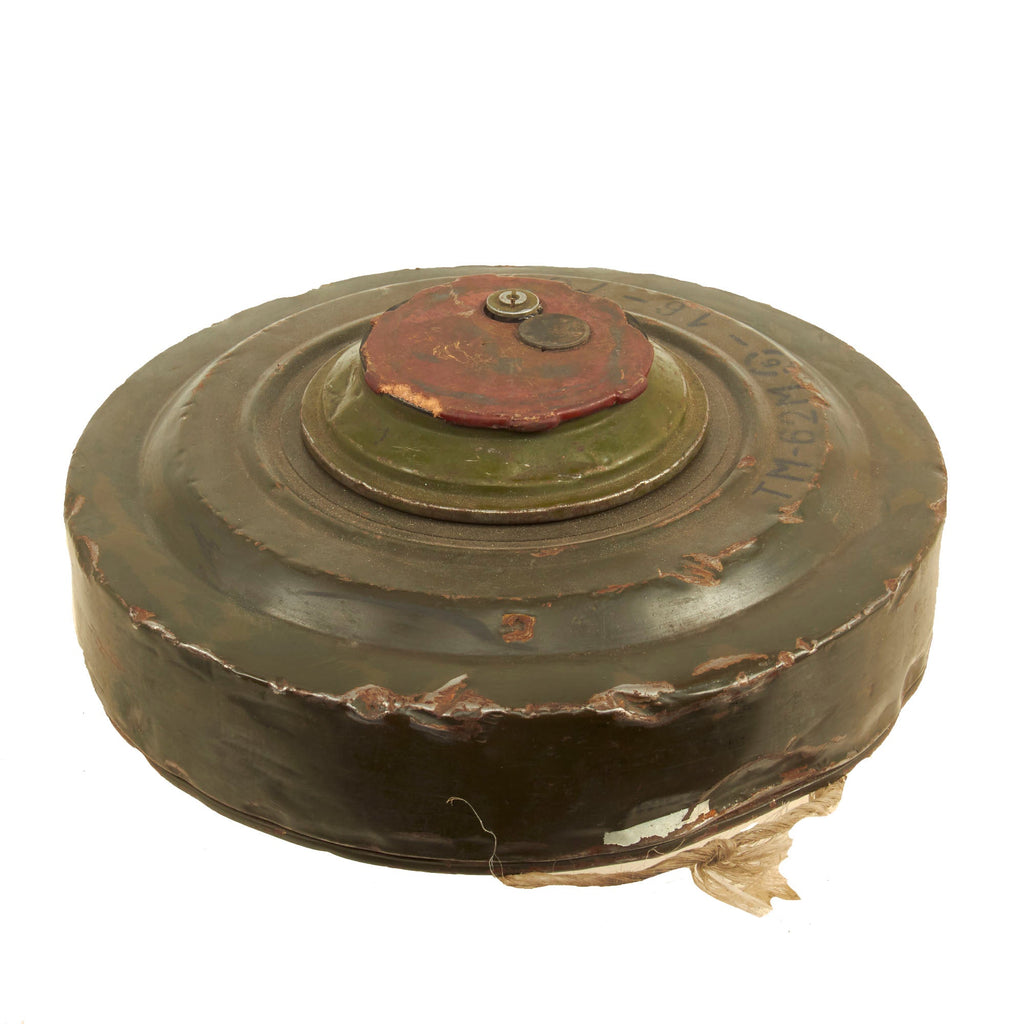 Original Soviet Cold War M-62 Anti-Tank Blast Mine - INERT Original Items