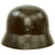 Original German WWII Army Heer M35 Double Decal Helmet with 1939 Dated 57cm Liner & Dome Stamp - NS64 Original Items