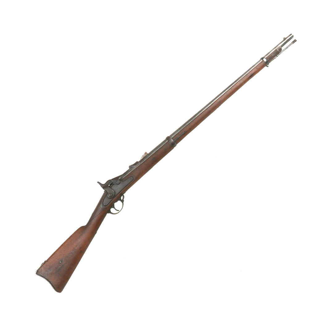 Original U.S. Civil War Springfield M-1863 Rifle Converted to M-1870 Trapdoor Rifle using ALLIN System in 1870 - 36 Gauge Smoothbored for Riot Control Use