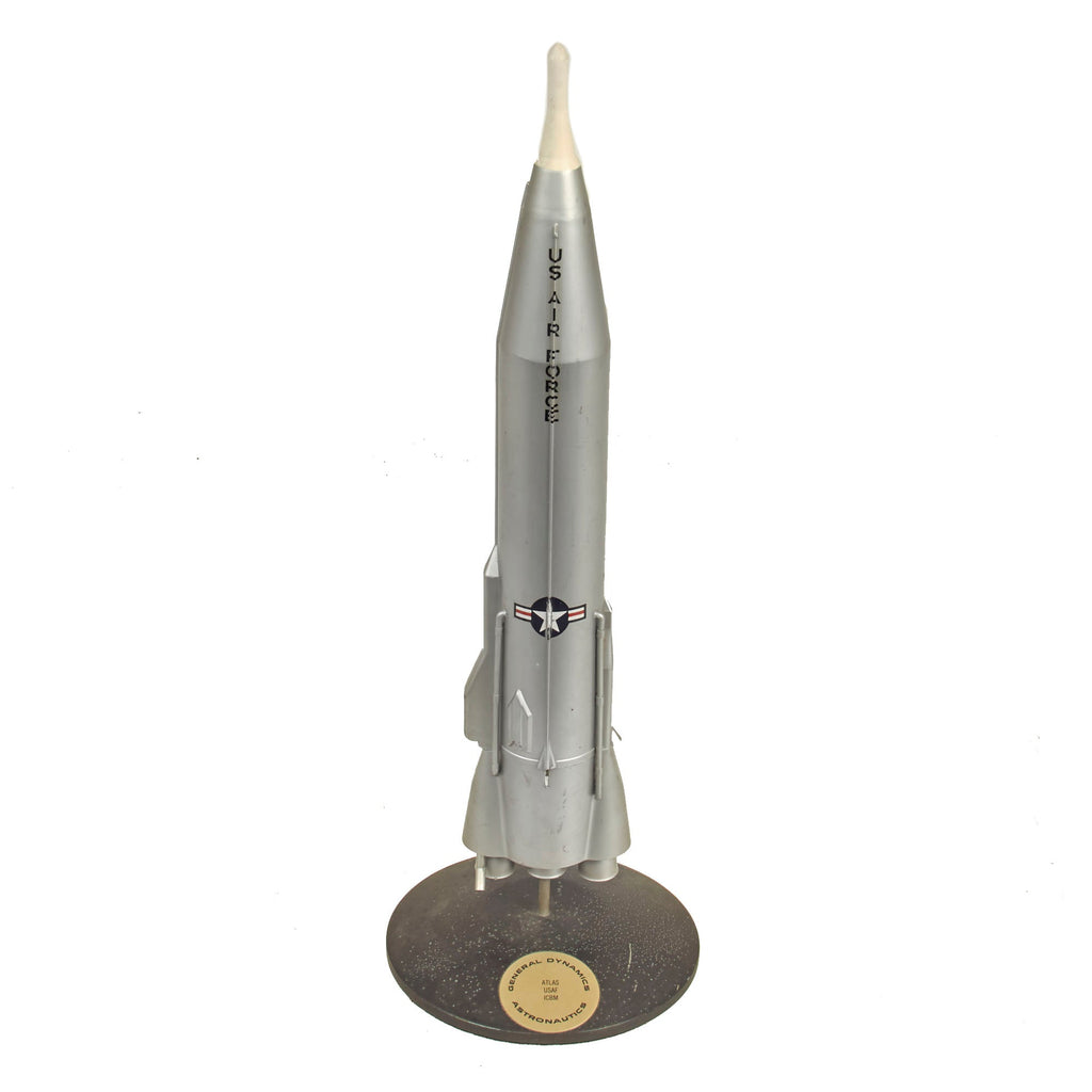 Original U.S. Cold War SM-65 ICBM Atlas General Dynamics Contractor Model Original Items