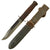 Original U.S. WWII USMC Early Mark 2 KA-BAR Fighting Knife with U.S.N. MK2 Scabbard Original Items