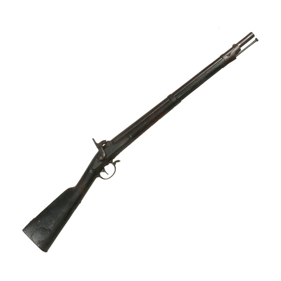 Original U.S. Civil War Springfield Model 1842 Percussion Musket Shortened by 16 Inches - dated 1845