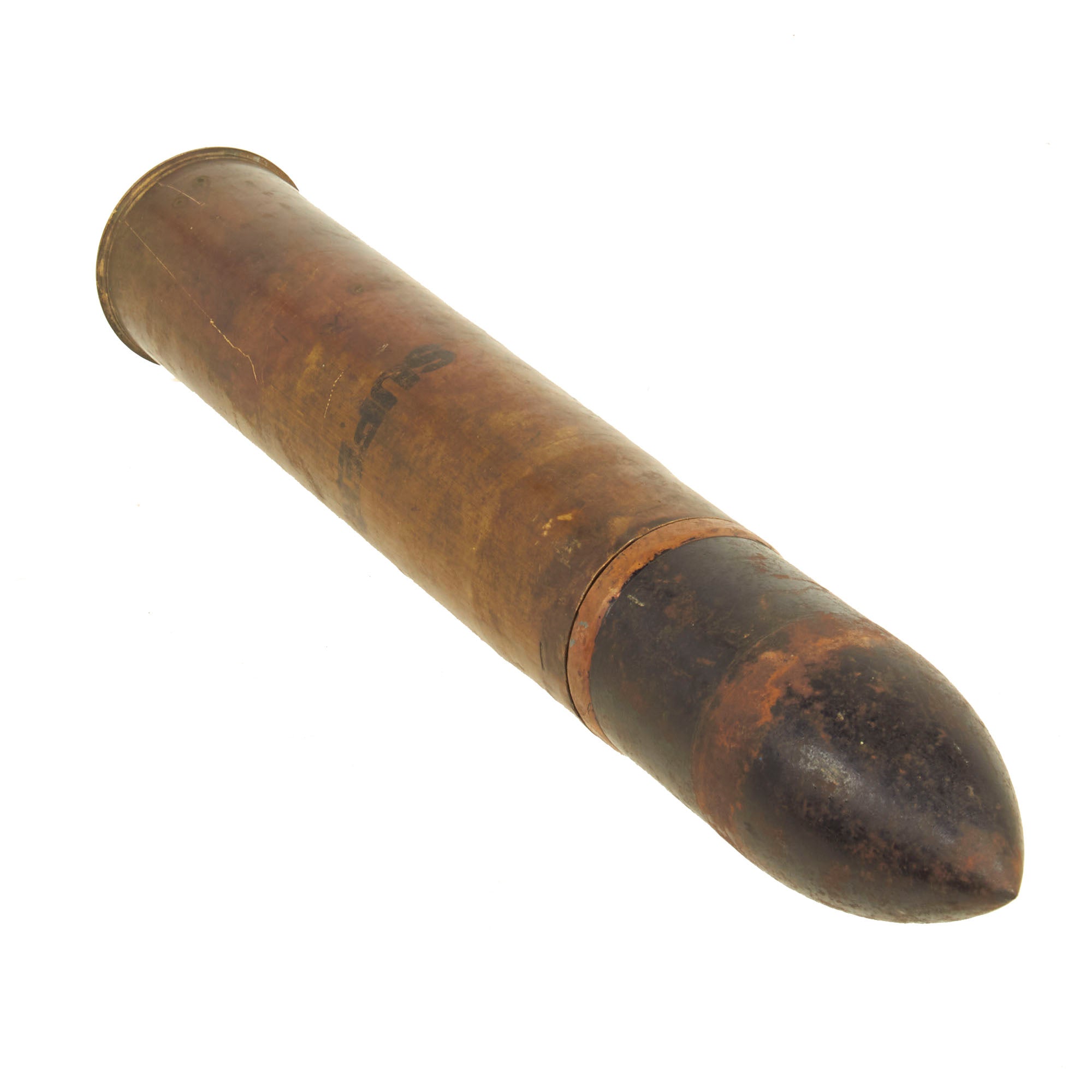 Original U.S. WWII Sherman Tank Gun 75mm M72 Armor Piercing Inert Roun ...