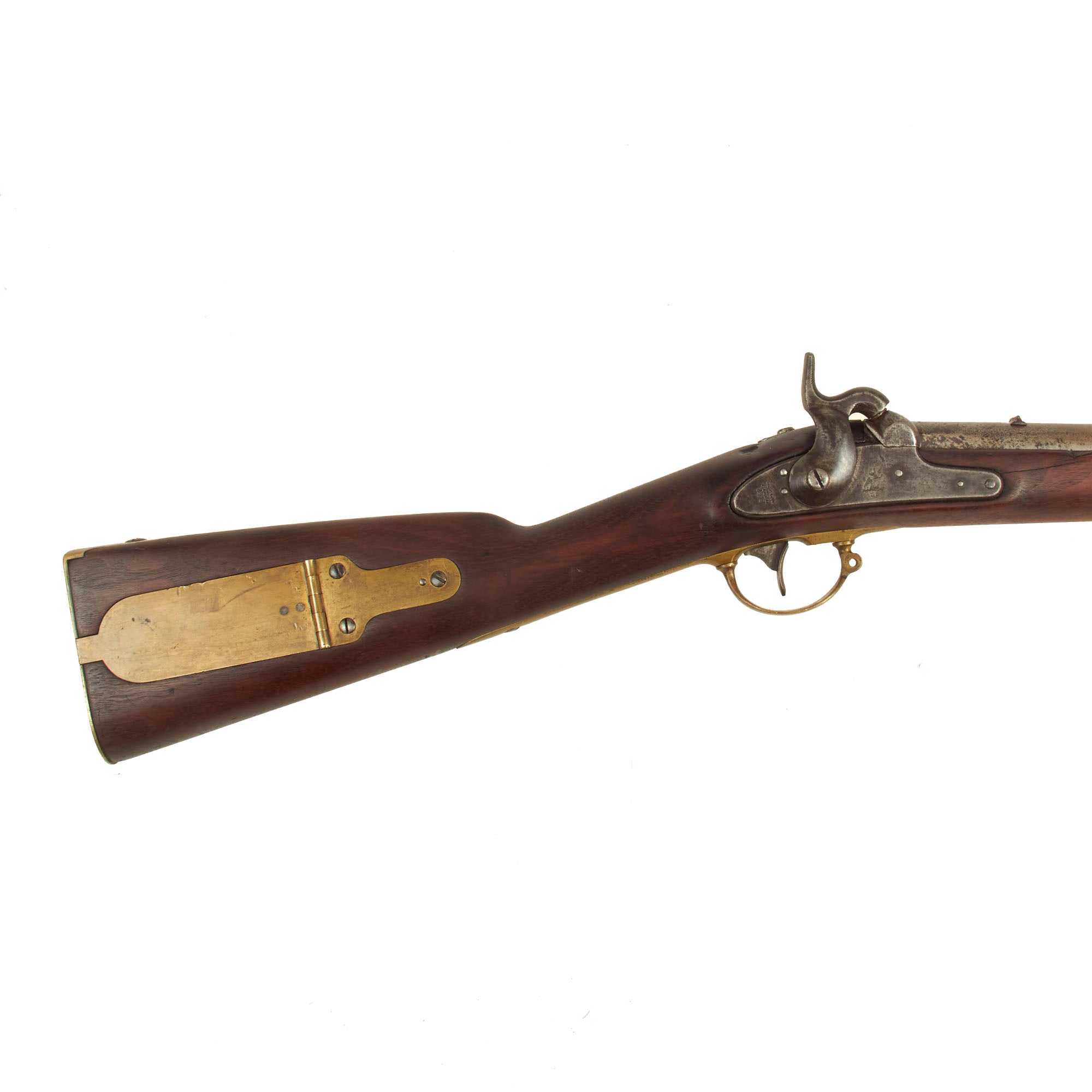 Original U.S. Civil War .58 Minié Conversion M1841 Mississippi Rifle b ...