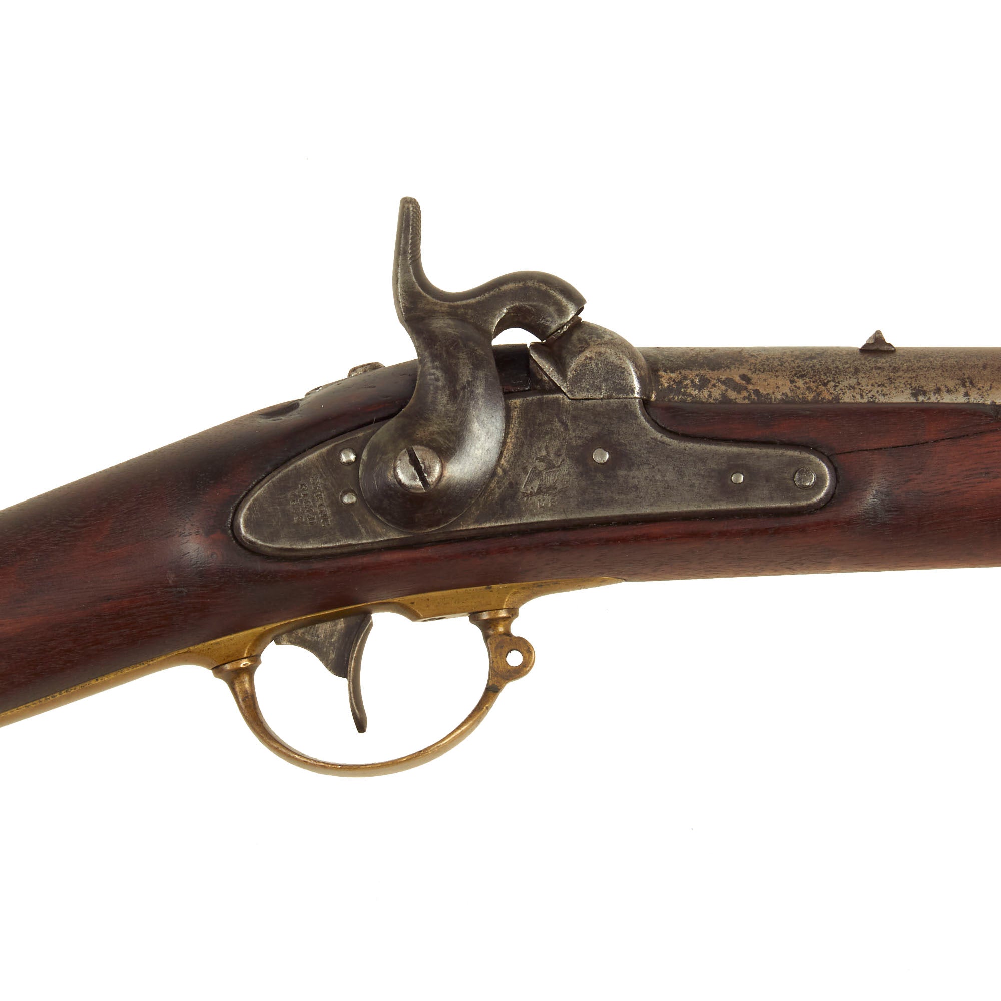 Original U.S. Civil War .58 Minié Conversion M1841 Mississippi Rifle b ...