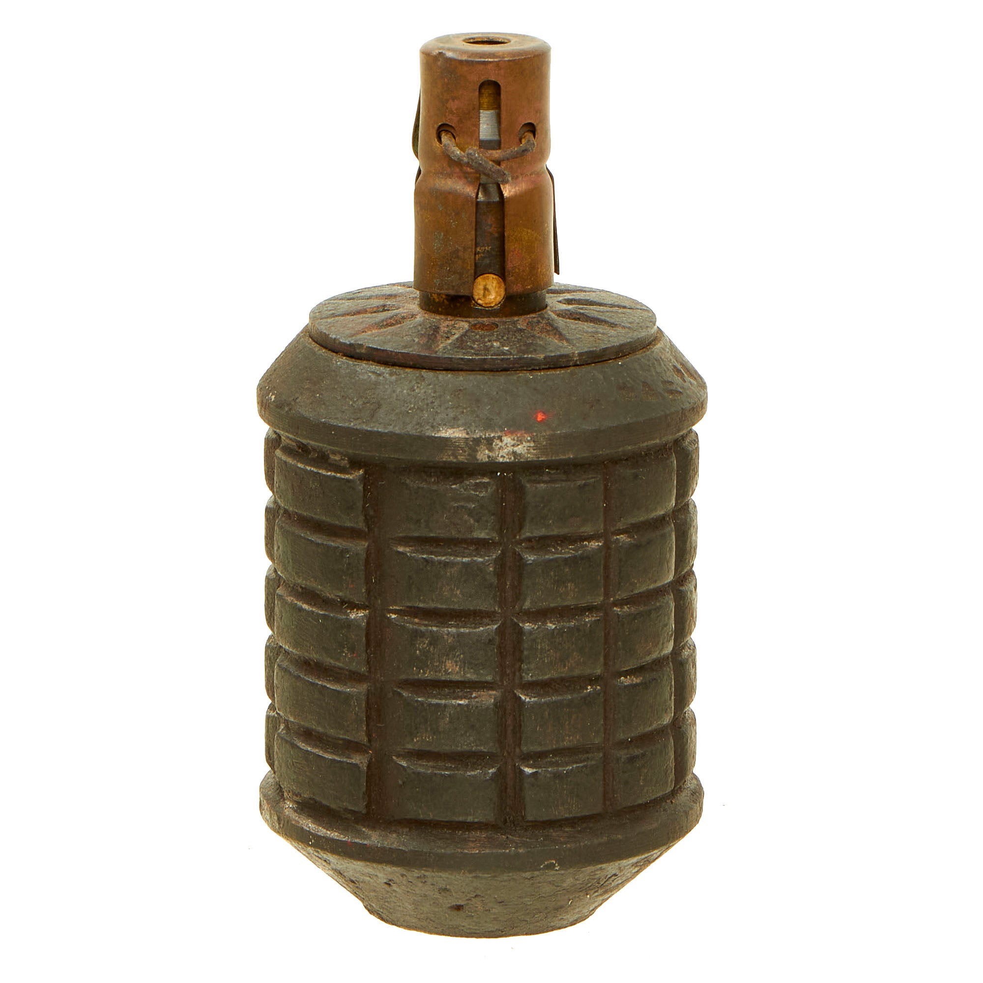 Original Japanese WWII Type 97 Inert Fragmentation Hand Grenade with F ...