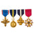 Original U.S. Cold War Era Medal Grouping Featuring Navy Cross and Distinguished Service Cross by Lordship Industries - 4 Medals Original Items