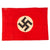 Original German WWII NSDAP Double Sided National Political Flag - 27" x 39" Original Items