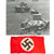 Original German WWII Unissued Panzer Tank & Vehicle Identification Flag - 37" x 74” Original Items