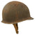 Original U.S. WWII 1943 McCord M1 Front Seam Fixed Bale Helmet with Marine Named Firestone Liner - Roy F. Ricker