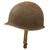 Original U.S. WWII 1943 McCord M1 Front Seam Fixed Bale Helmet with Marine Named Firestone Liner - Roy F. Ricker