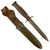 Original U.S. WWII Blade Marked Second Pattern M3 Fighting Knife by Imperial Knife Co. with Updated M8 Scabbard