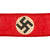 Original German WWII NSDAP Party Printed Cotton Overcoat Armband