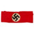 Original German WWII NSDAP Party Printed Cotton Overcoat Armband