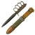 Original U.S. WWI/WWII Model 1918 Mark 1 Trench Knife “Paratrooper” Modified with  M8 Scabbard Original Items