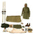 Original U.S. WWII 10th Mountain Division Skiing Troops Uniform and Equipment with Skis and Poles Original Items