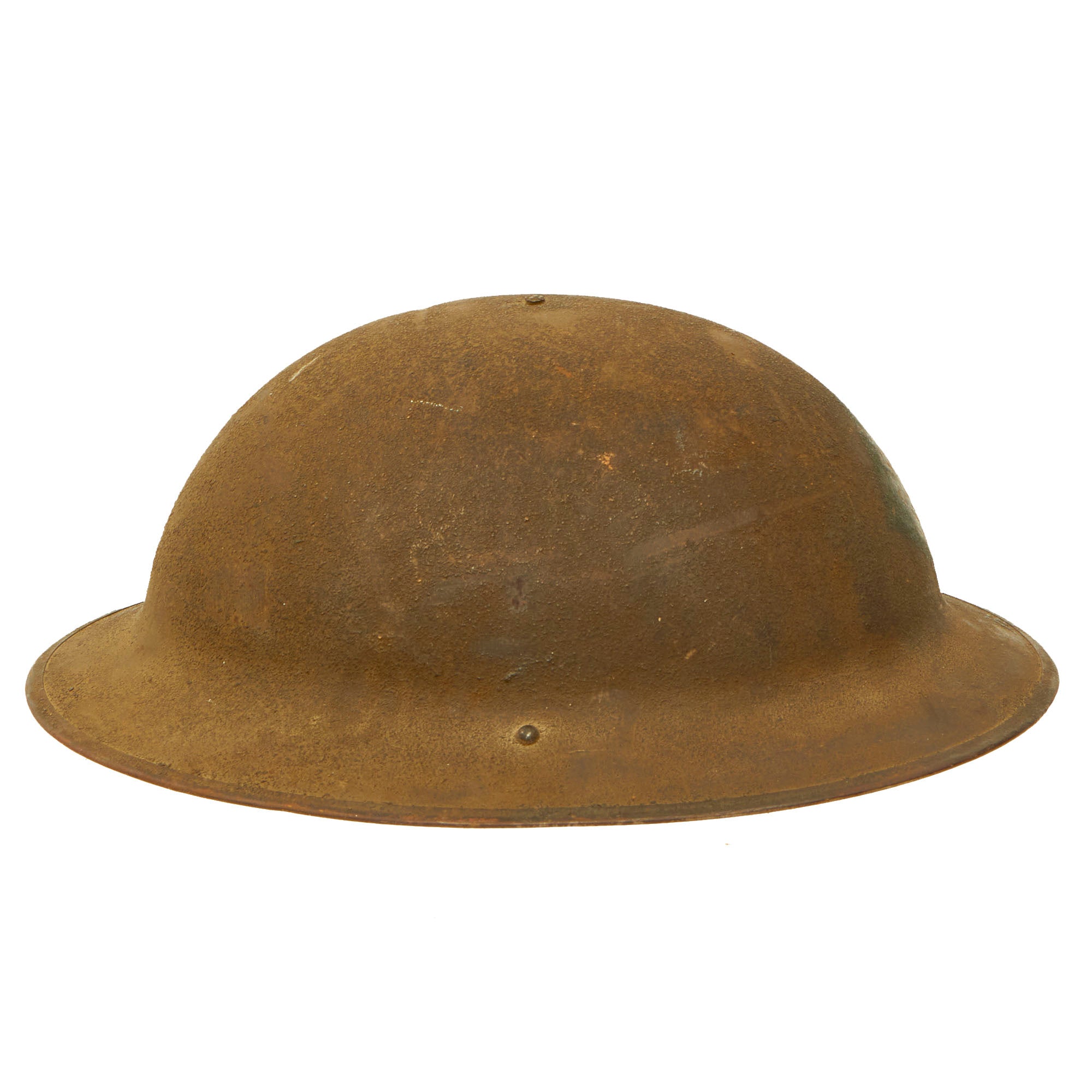 Original U.S. WWI M1917 Helmet of the 3rd Infantry Division with ...