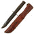 Original Unissued U.S. WWII USMC Mark 2 KA-BAR Fighting Knife by CAMILLUS in Named Leather Sheath by Boyt