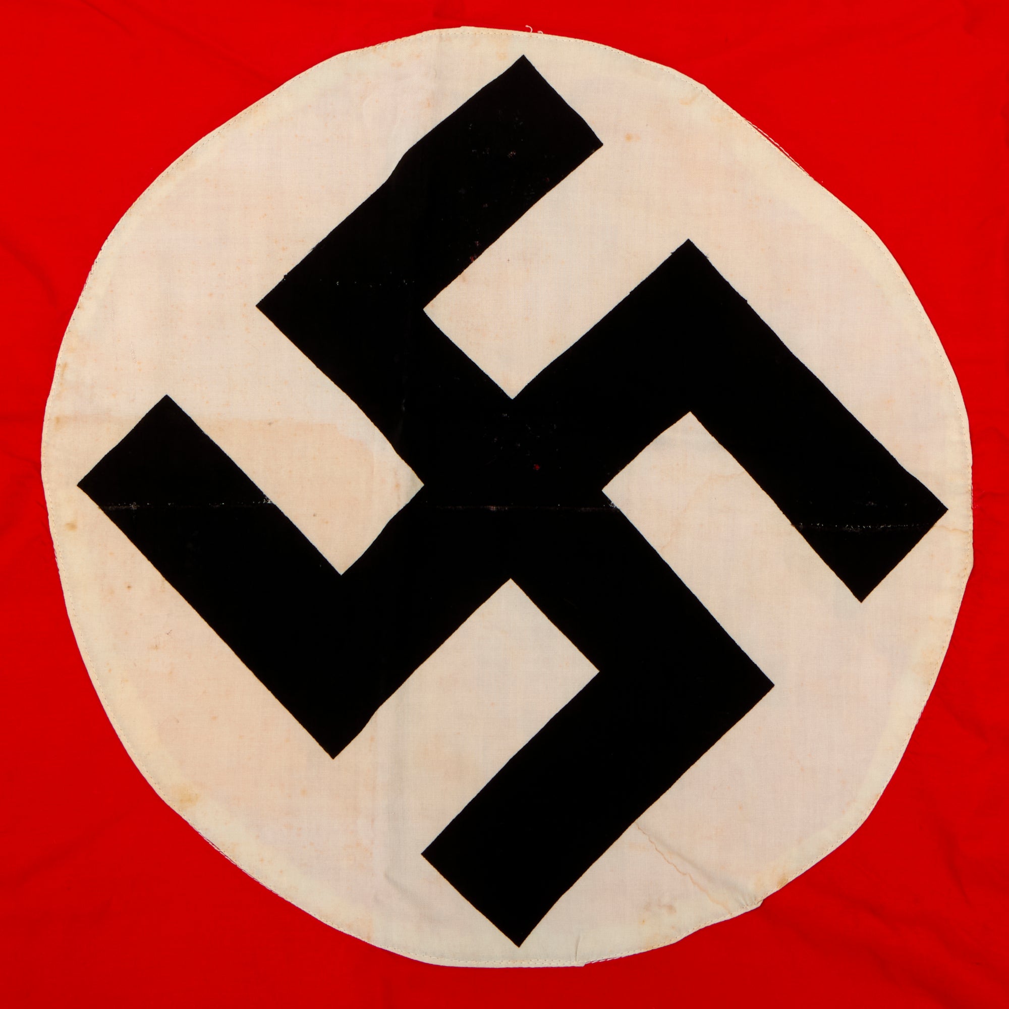 Original German WWII NSDAP Double Sided National Political Banner Flag ...