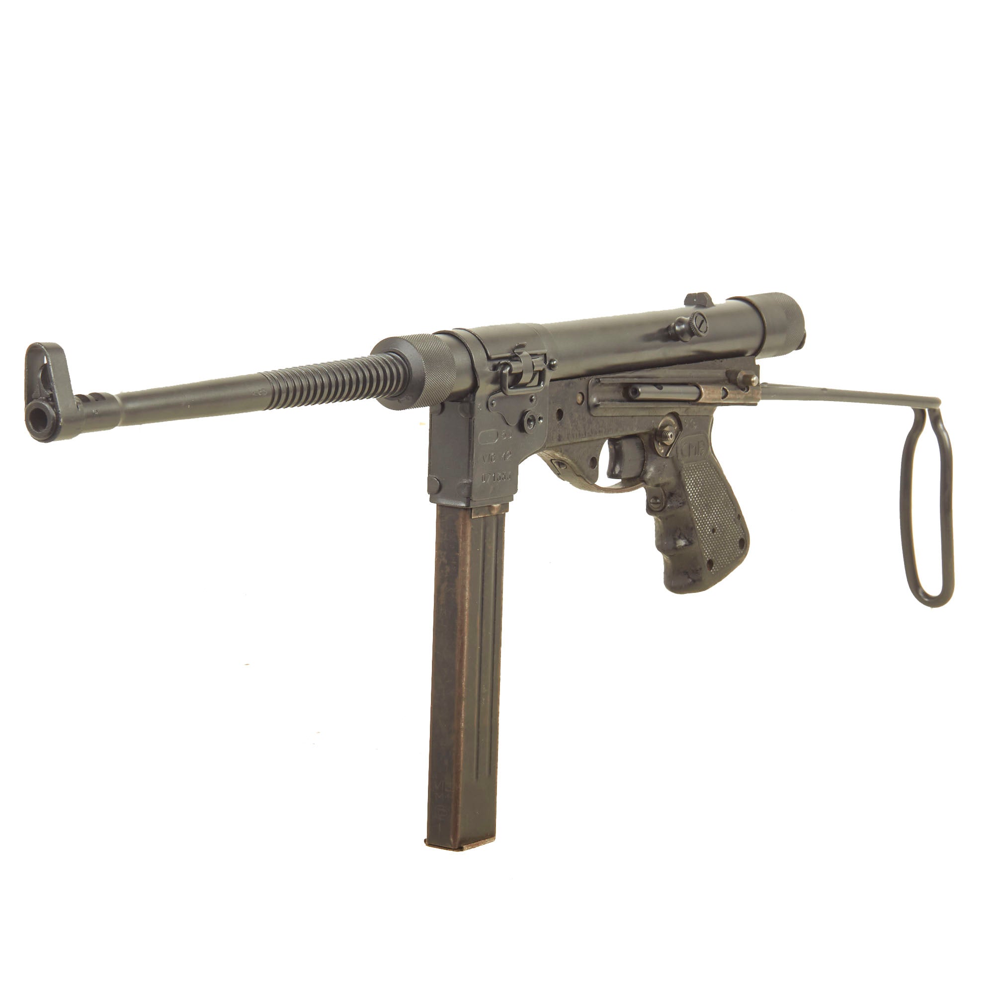 Original Belgian Vigneron M2 Display Submachine Gun with Magazine - Se ...