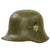 Original German WWII Austrian M17 Transitional Heer Army Double Decal Helmet Replaced Period Relic Liner & Chinstrap Original Items