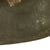 Original German WWII M42 Single Decal Army Heer Helmet with 54cm Liner & Partial Chinstrap - stamped EF62 Original Items