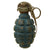 Original French WWI F1 Practice Hand Grenade with Billant Modèle 1916 Fuse - Inert Original Items