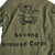 Original U.S. WWII M43 Field Jacket Korean War Used and Personalized by II Armored Corps Member - Size 34S Original Items