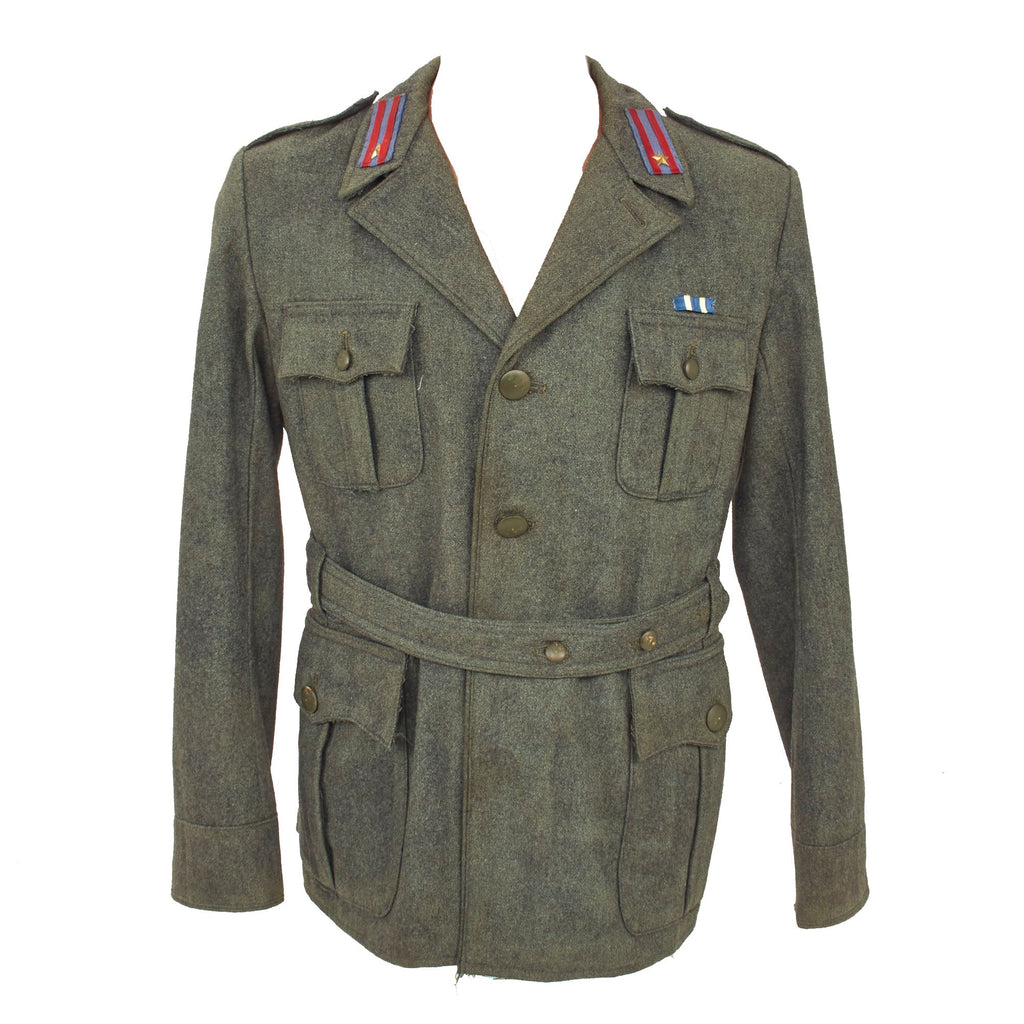 Original Italian WWII 23rd Infantry Division "Murge" Sergente Maggiore M40 Uniform Tunic Original Items