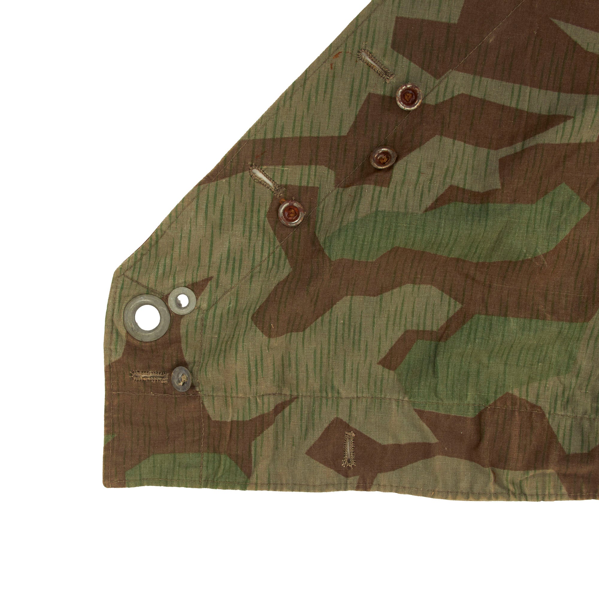 Wehrmacht M31 quarter splinter camo tent. Mint