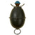 Original German WWII Model 39 Egg Hand Grenade with Original Fuze & Wings - Inert Eierhandgranate Original Items