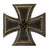 Original German WWII Iron Cross First Class 1939 by Friedrich Orth of Wien with Vertical Pinback - EKI Original Items