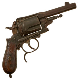 Original Austrian M1873 Gasser Patent 11.3mm Revolver by Leopold Gasser Serial 7807 with Montenegro Markings- c.1880