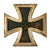 Original German WWII Iron Cross First Class 1939 EKI with Vertical Pinback - Unmarked Original Items