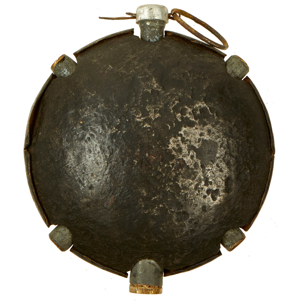 Original German WWI Model 1915 Inert "Turtle" Offensive Discus Hand Grenade - Discushandgranate Original Items