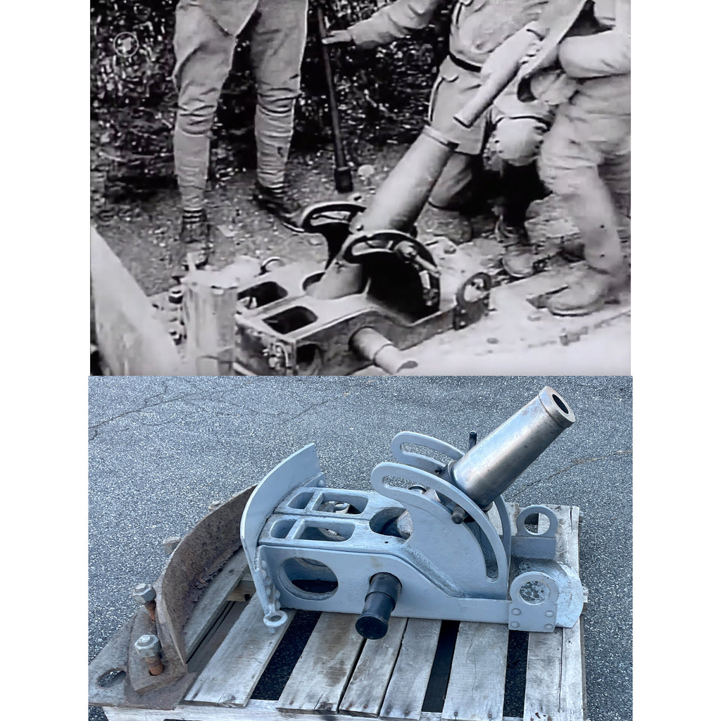 Original French WWI Mortier de 58 mm Type 2 Little Toad Trench Mortar - Inert Original Items